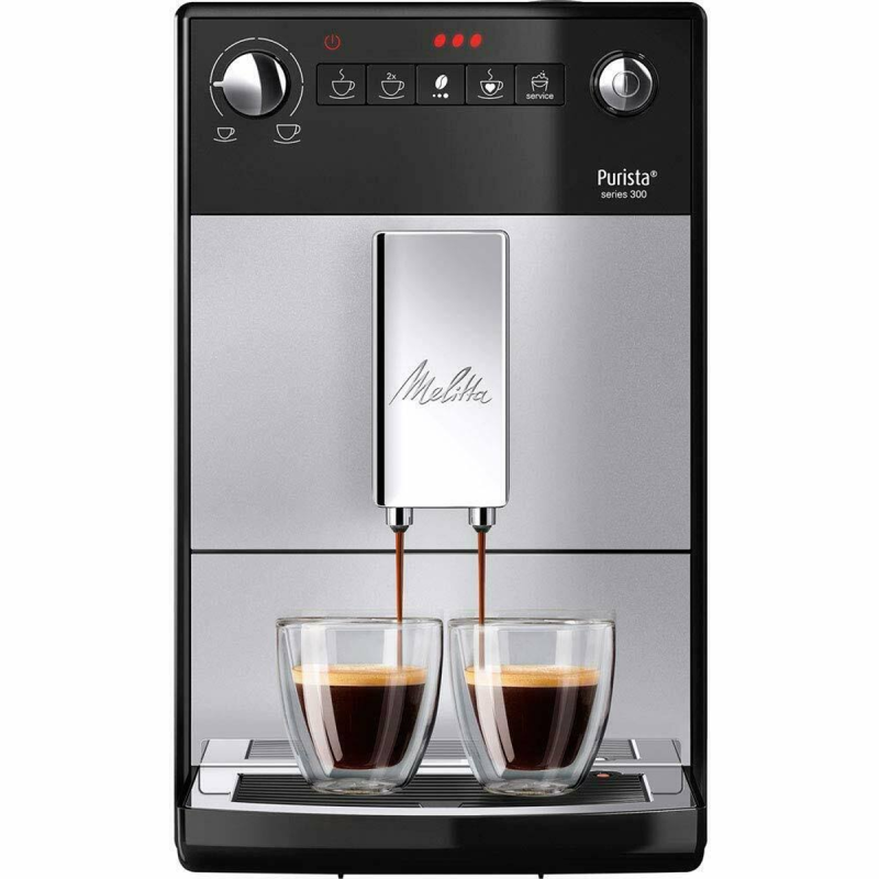 MELITTA F23/0-101 Kaffeevollautomat Silber MELITTA F23/0-101 Kaffeevollautomat Silber