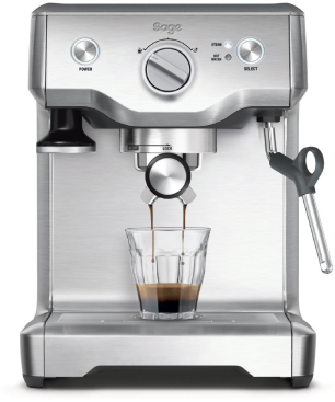 SAGE SES810BSS2EEU1 The Duo Temp Pro Espressomaschine Silber