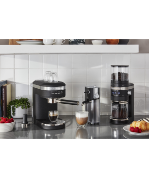 KITCHENAID 5KES6503EBK ARTISAN Espressomaschine Gusseisen Schwarz