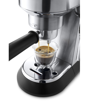 DELONGHI Dedica Style ECKG 6821.M Barista Bundle Espressomaschine Silber