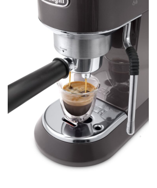 DELONGHI Dedica Arte EC885.GY Espressomaschine Grau metallic