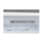 EXQUISIT SBS46-010F inoxlook Kühlgefrierkombination (289,13 kWh/Jahr, F, 1780 mm hoch, Edelstahloptik)