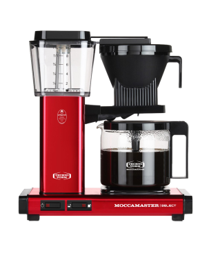 MOCCAMASTER KBG Select Filterkaffeemaschine Red Metallic