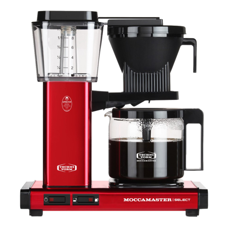 MOCCAMASTER KBG Select Filterkaffeemaschine Red Metallic