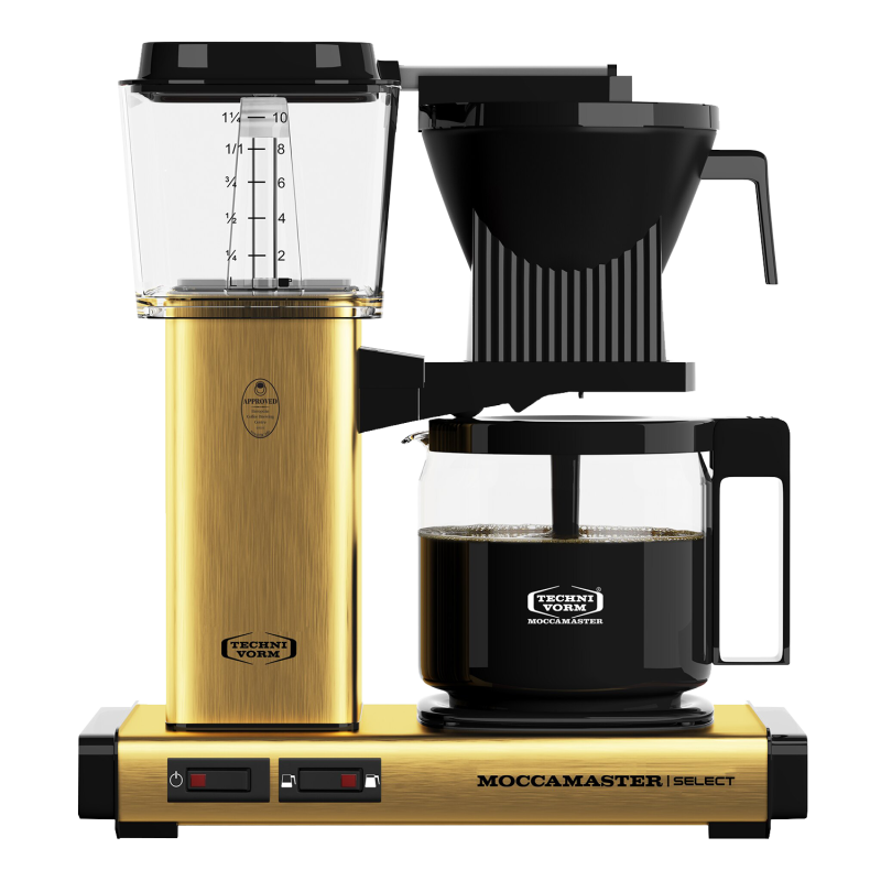 MOCCAMASTER KBG Select Filterkaffeemaschine Brushed Brass