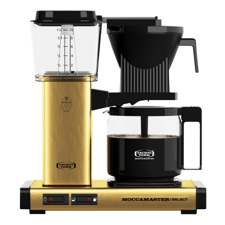 MOCCAMASTER KBG Select Filterkaffeemaschine Brushed Brass
