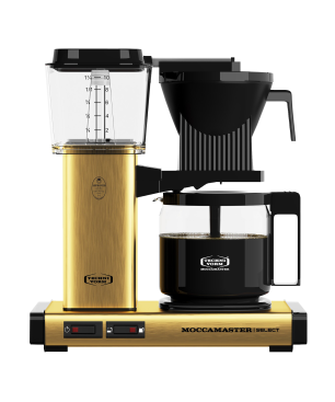 MOCCAMASTER KBG Select Filterkaffeemaschine Brushed Brass