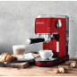 GASTROBACK 42719 Design Espresso Piccolo Espressomaschine Rot/Edelstahl