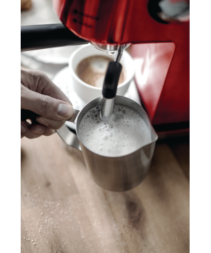 GASTROBACK 42719 Design Espresso Piccolo Espressomaschine Rot/Edelstahl