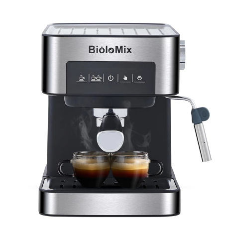 BIOLOMIX 20-EU Espressomaschine Grau