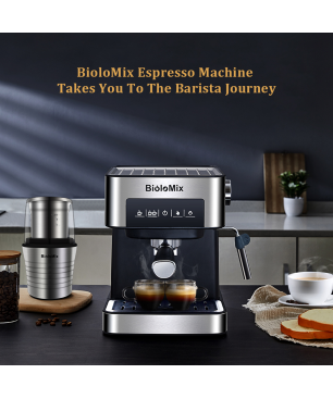 BIOLOMIX 20-EU Espressomaschine Grau