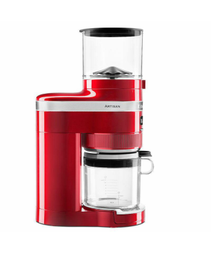 KITCHENAID 5KCG8433ECA ARTISAN LIEBESAPFELROT Kaffeemühle Liebesapfelrot (150 Watt, Mahlkegel aus Edelstahl)