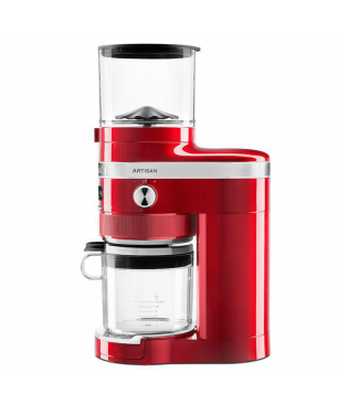 KITCHENAID 5KCG8433ECA ARTISAN LIEBESAPFELROT Kaffeemühle Liebesapfelrot (150 Watt, Mahlkegel aus Edelstahl)