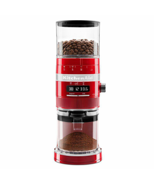 KITCHENAID 5KCG8433ECA ARTISAN LIEBESAPFELROT Kaffeemühle Liebesapfelrot (150 Watt, Mahlkegel aus Edelstahl)