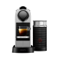 KRUPS XN761B Nespresso New CitiZ & Milk Kapselmaschine Silber/Schwarz