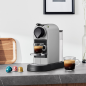 KRUPS XN761B Nespresso New CitiZ & Milk Kapselmaschine Silber/Schwarz