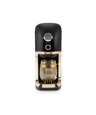 BRU MAKER ONE Schwarz/Gold Teekocher (2000 Watt, )