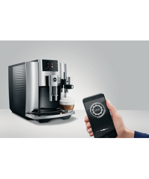 JURA E8 (EB) Kaffeevollautomat Chrom