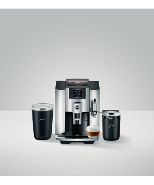 JURA E8 (EB) Kaffeevollautomat Chrom