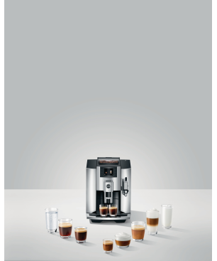 JURA E8 (EB) Kaffeevollautomat Chrom