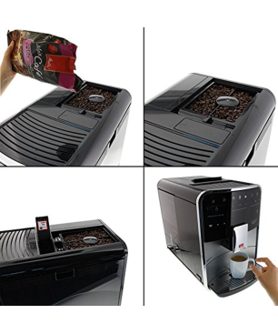 MELITTA F83/0-101 Kaffeevollautomat Silber