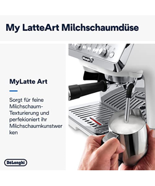 DE LONGHI EC 9155.W La Specialista Arte Espresso-Siebträgerautomat schwarz