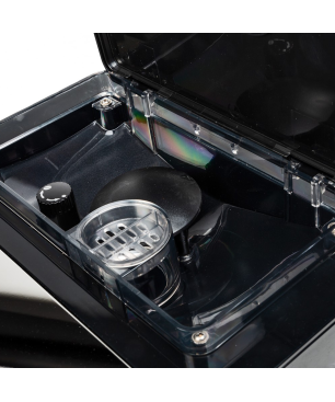 ACOPINO Vittoria Kaffeevollautomat schwarz/ silber