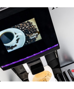 ACOPINO Vittoria Kaffeevollautomat schwarz/ silber