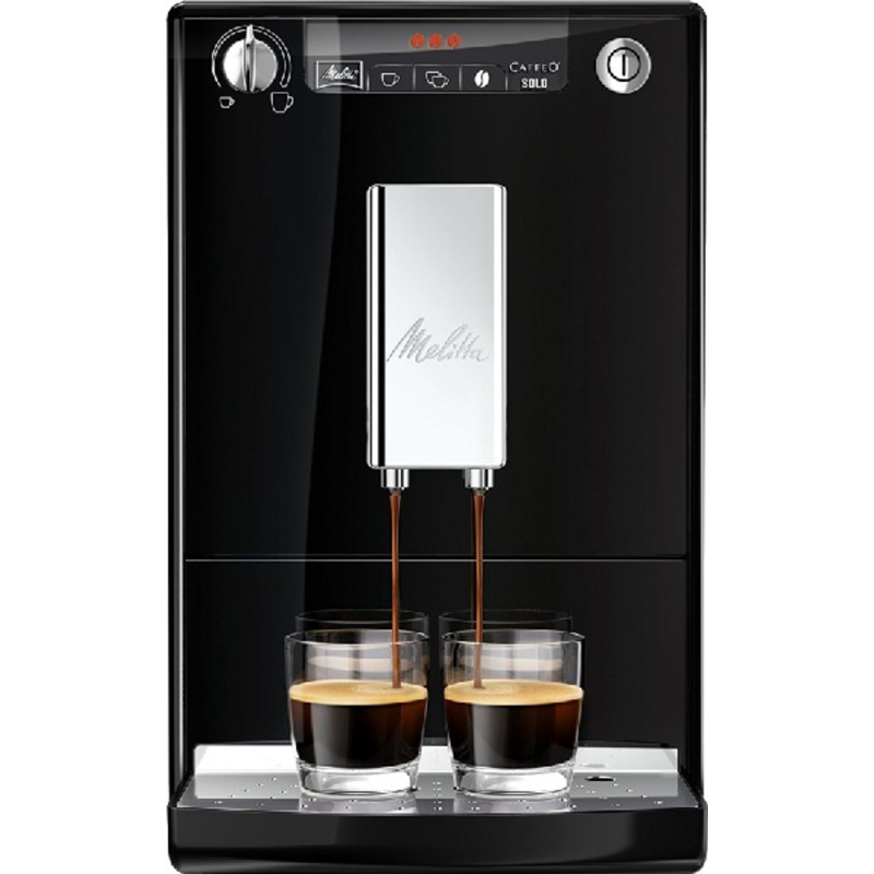 MELITTA Solo E950-201 Schwarz Kaffeevollautomat Schwarz