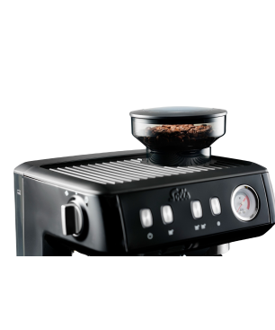 SOLIS OF SWITZERLAND 1018 Grind & Infuse Compact Espressomaschine Espressomaschine | Bohnenmühle | Teemaschine | Milchaufschäu