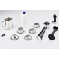 SOLIS OF SWITZERLAND 1018 Grind & Infuse Compact Espressomaschine Espressomaschine | Bohnenmühle | Teemaschine | Milchaufschäu