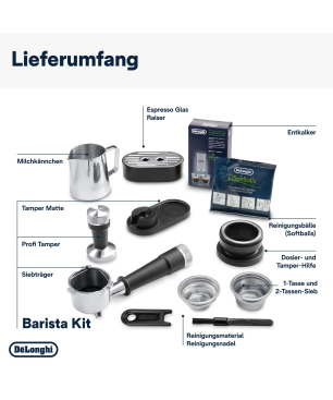 DELONGHI La Specialista Arte EC9155.MB Espressomaschine Edelstahl/Schwarz