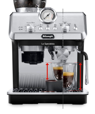 DELONGHI La Specialista Arte EC9155.MB Espressomaschine Edelstahl/Schwarz