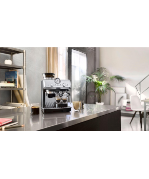 DELONGHI La Specialista Arte EC9155.MB Espressomaschine Edelstahl/Schwarz