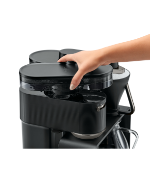 MELITTA EPOS Filterkaffeemaschine Black / Silver