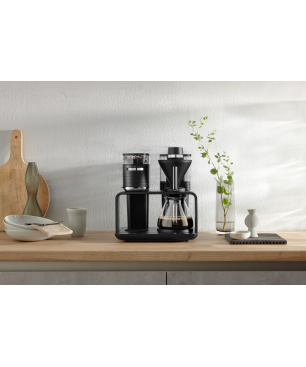 MELITTA EPOS Filterkaffeemaschine Black / Silver