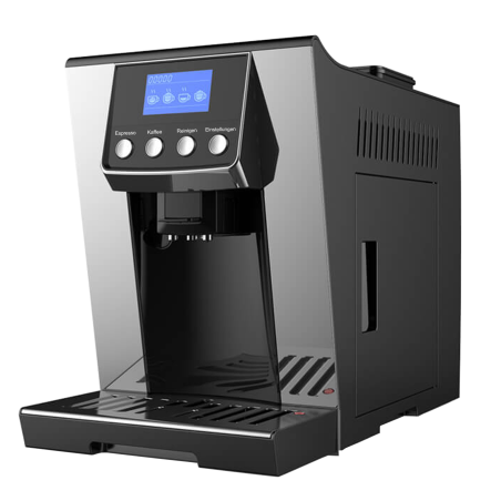 ACOPINO Latina Kaffeevollautomat schwarz/ silber