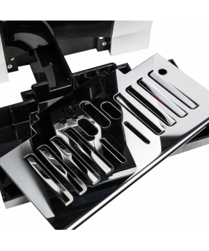 ACOPINO Latina Kaffeevollautomat schwarz/ silber