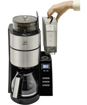 MELITTA AromaFresh 1021-02 Kaffeemaschine silber