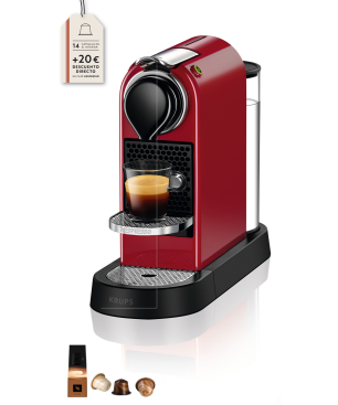 KRUPS CITIZ CHERRY Kapselmaschine cherry