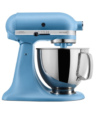 KITCHENAID Artisan 4,8 Liter - 5KSM175PSEVB Sparset inkl. 4 Zubehöre Küchenmaschine Samtblau (Rührschüsselkapazität: 4,8 Liter