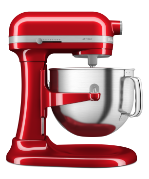 KITCHENAID 5KSM70SHXECA Küchenmaschine Liebesapfelrot (Rührschüsselkapazität: 6,6 Liter, 375 Watt)