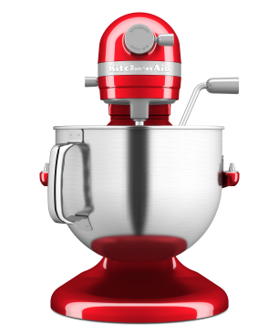 KITCHENAID 5KSM70SHXECA Küchenmaschine Liebesapfelrot (Rührschüsselkapazität: 6,6 Liter, 375 Watt)