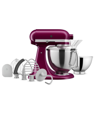 KITCHENAID 5KSM195PSEBE Küchenmaschine Beetroot (Rührschüsselkapazität: 4,8 Liter, 300 Watt)