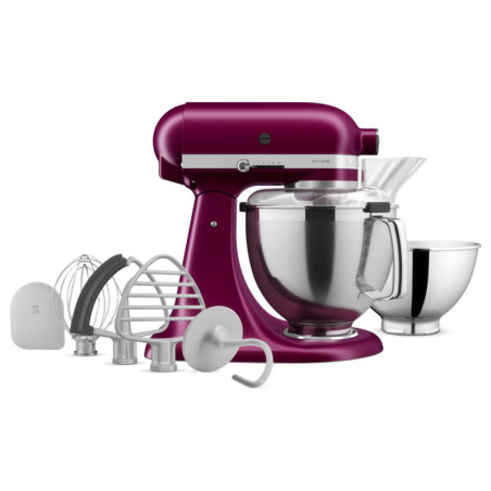 KITCHENAID 5KSM195PSEBE Küchenmaschine Beetroot (Rührschüsselkapazität: 4,8 Liter, 300 Watt)