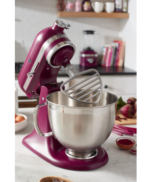 KITCHENAID 5KSM195PSEBE Küchenmaschine Beetroot (Rührschüsselkapazität: 4,8 Liter, 300 Watt)