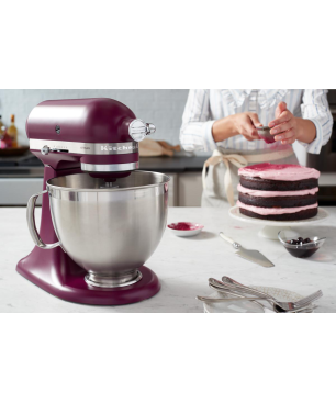 KITCHENAID 5KSM195PSEBE Küchenmaschine Beetroot (Rührschüsselkapazität: 4,8 Liter, 300 Watt)