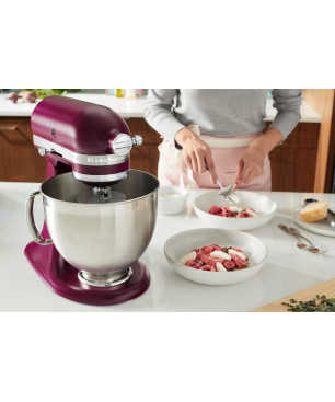 KITCHENAID 5KSM195PSEBE Küchenmaschine Beetroot (Rührschüsselkapazität: 4,8 Liter, 300 Watt)