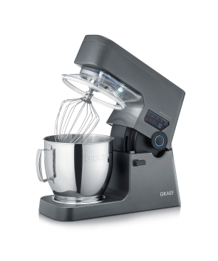 GRAEF KM7016EU MYestro Küchenmaschine eisenglimmergrau (800 Watt)