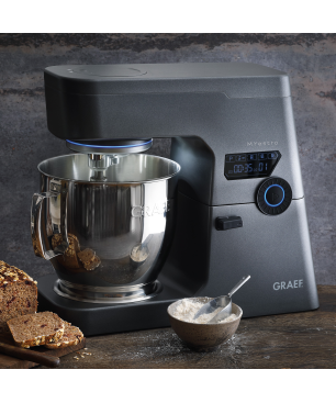 GRAEF KM7016EU MYestro Küchenmaschine eisenglimmergrau (800 Watt)